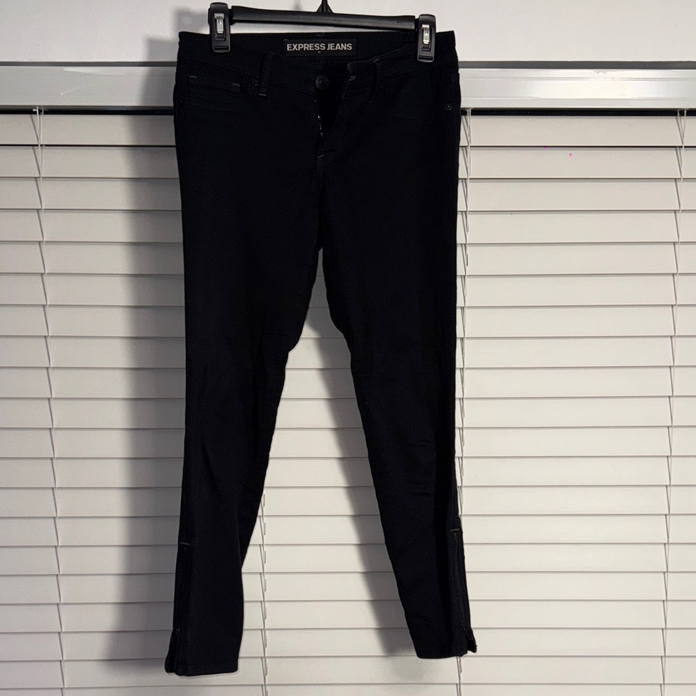 Express ankle Stella low rise Black Jeans